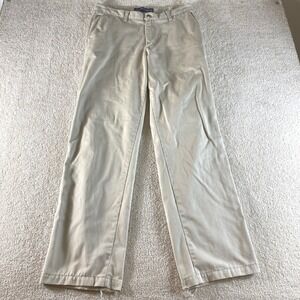 Wrangler George Strait Cowboy Cut Chino Pants‎ Mens 32x32 Tan Straight Leg